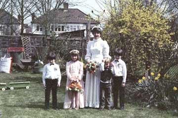 Alison and bridesmaid