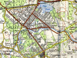 From an Ordnance Survey map published in 1959