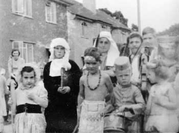 Group in fancy dress