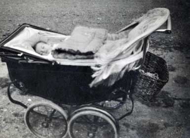 Rosemary in pram