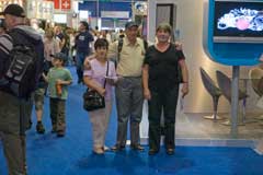 Rosemary, Ian and Carol