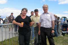 Carol, Ian and Malcolm