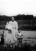 Gladys with her grandchildren