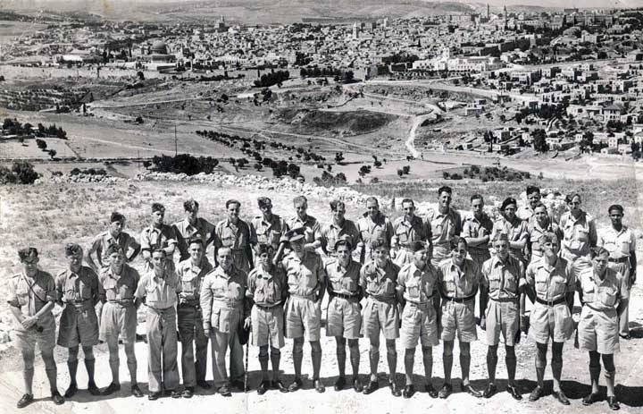 RAF group in tropical uniform