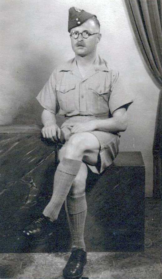 Kenneth in tropical uniform