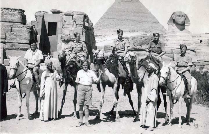 Kenneth in front of pyramid