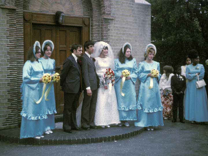 Bride and Bride's Maids