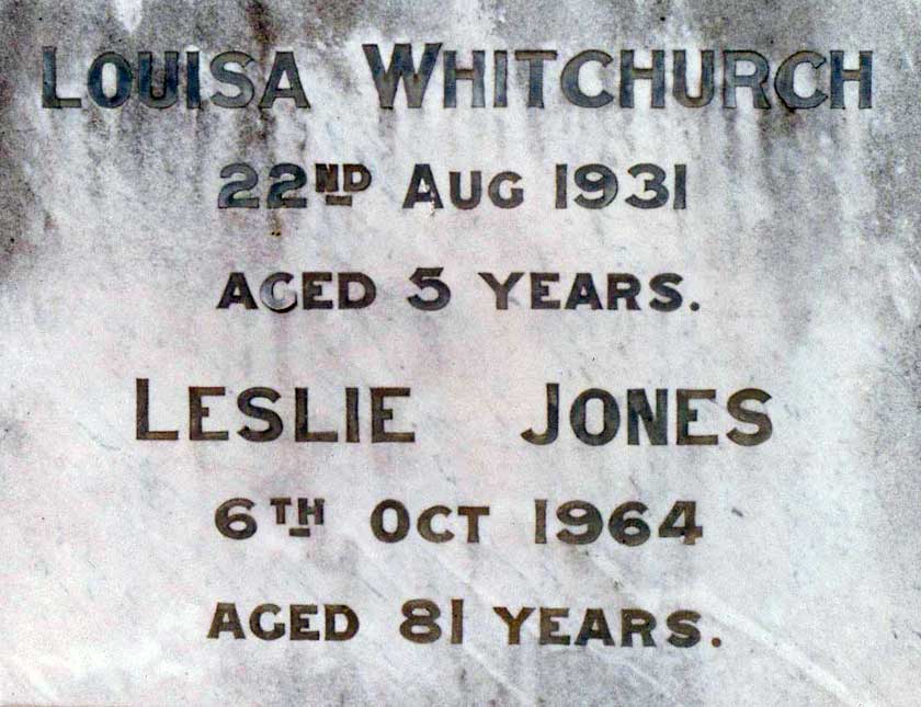 Louisa Whitchurch stone